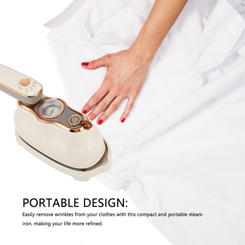 Steam Iron Portable 1200W Powerful Multifunctional Handheld Clothes Wrinkle Remover