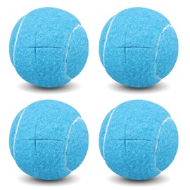 Walker Tennis Balls Precut Tennis Balls for Walkers 4PCS Walkers Legs Universal Precut Glide Balls, Heavy Duty Long Lasting Felt Pad Glide Coverings for Furniture Legs and Floor Protection（Light Blue）