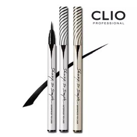 Clio [클리오] 샤프 쏘 심플 워터프루프 펜 라이너 [2호 브라운] [Clio] Sharp So Simple Waterproof Pen Liner [No. 2 Brown]