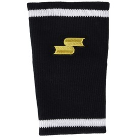 SSK Baseball Wear Wristband (1 piece) Thin Tapered Type [Men's] YA33, black x white (9010)