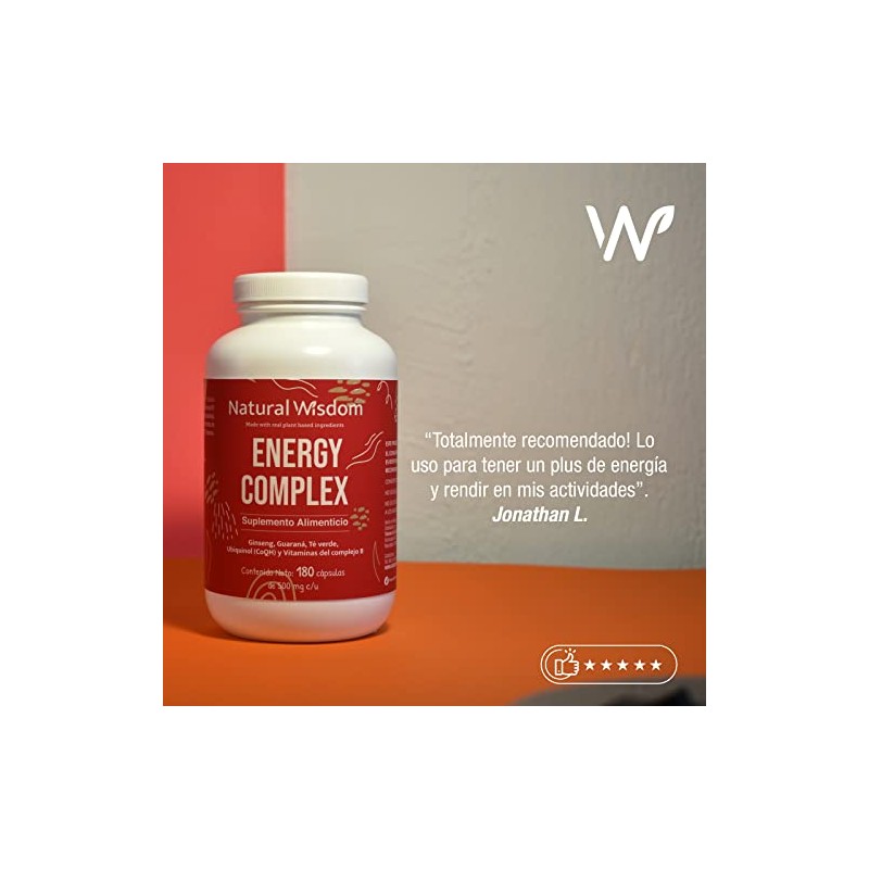 Energy Complex Vitaminas y Suplementos para Mujeres Hombres Performance Energia