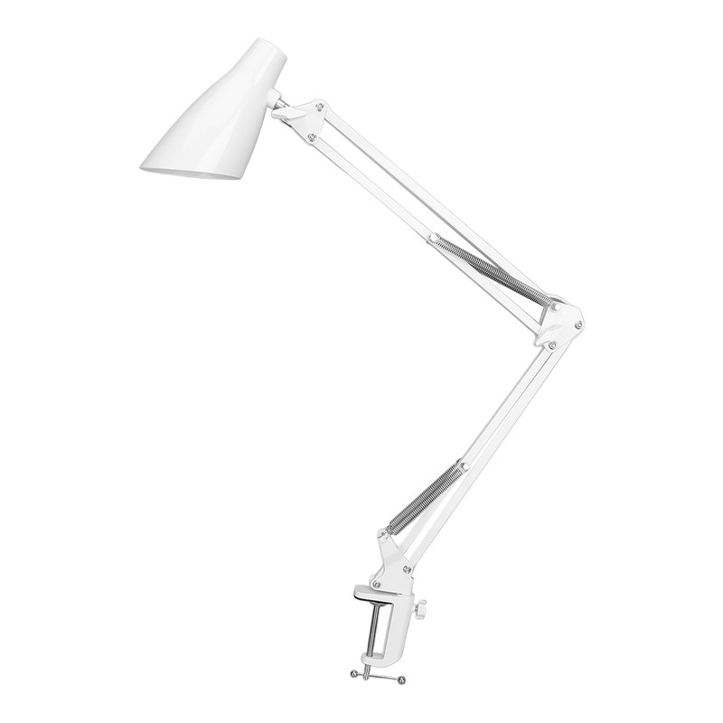 Swing Arm Desk Light with Clamp USB 3 Lighting 10