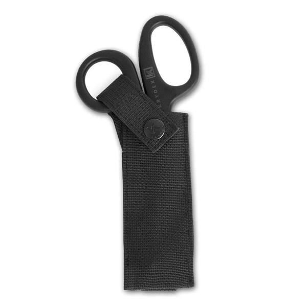 Tactical 7.5" Medical Scissors and Tactical EMT Scissor Sheath MOLLE Hand Tool Holder (Black)