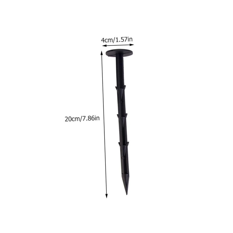 CAXUSD 60pcs Lightweight Gardening Stakes Durable Ground Anchors with Special
