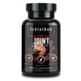 Leviathan Nutrition Joint Support | Helps Repair & Restore Joints for Comfort Mobility, Flexibility, Strength & Joint Health with Boswellia for Hands Back Knee and Joints for Men & Women - 90 Capsules