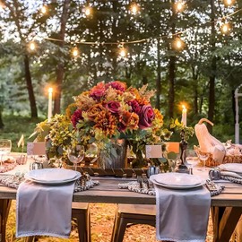 Artificial Fake Mums Flowers for Outdoors Decoration - 3 Bundles Faux Fall Chrysanthemum Rose Daisy Bouquet Silk Flower UV Resistant for Indoor Vase Party Table Decor