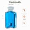 Pack of 5 Mini Hot Water Bottles, Pocket Warmer, Reusable