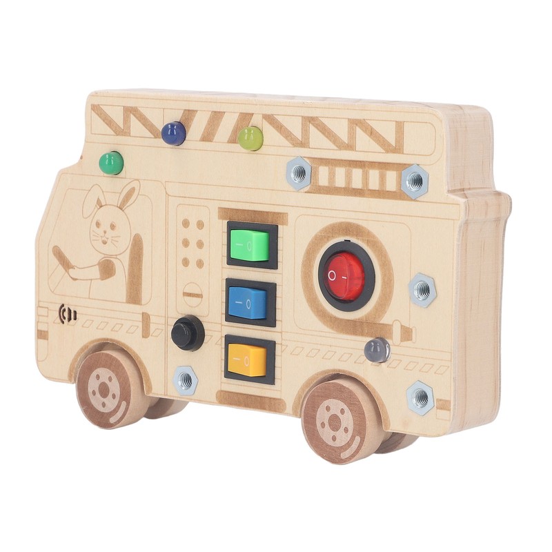 Light Up Switch Sensory Toy Simulation Learning Traffic Rules Exercise