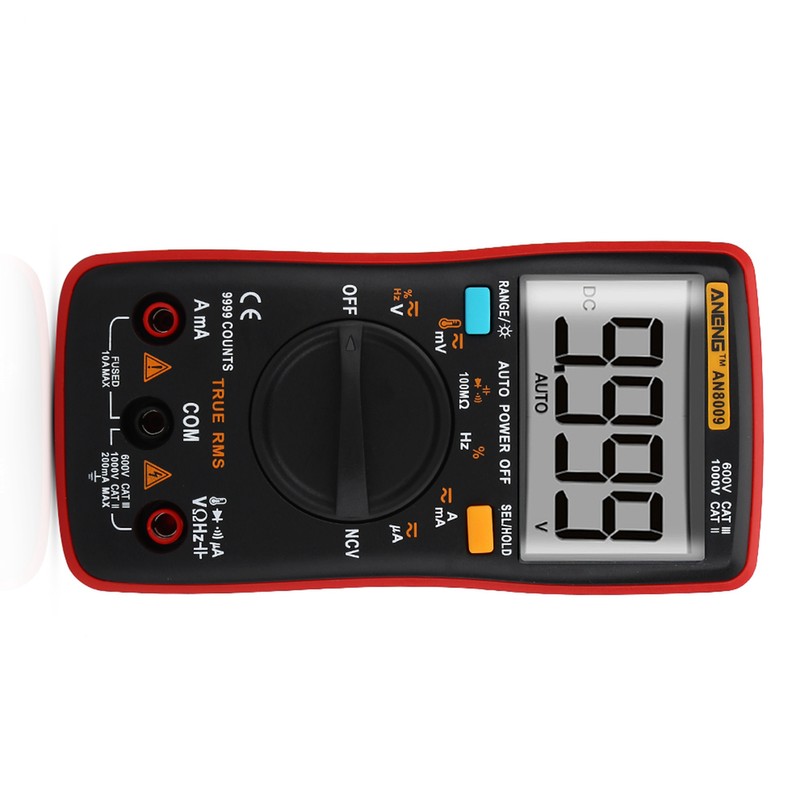 ANENG AN8009 Digital Multimeter Auto Range True RMS AC/DC Voltage