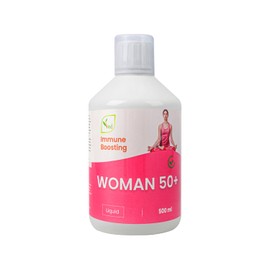 Ved Woman 50 Plus Liquid Multivitamin Supplement for Women, 500 ml- Immune Boosting - Contains, -149 Vitamins & Minerals, Vitamin C, Vitamin D, B12 for Women Health, 33 Days Supply