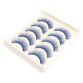 IWOWHERO Elegant Rhinestone Lashes Fake Eyelashes Lash Extensions Set for Women