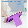 Cell Phone Stand for Desk, Foldable Cell Phone Holder Mobile