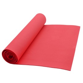 Qidiwin EVA Foam Roll | High Density 85kg/m3 | 2mm Thick | 48"x14" | Ideal for Cosplay, Crafts, DIY Projects (Red 1pcs)