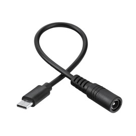 USB 3.1 Type C USB-C to DC 5.5 x 2.5mm Power Jack Extension Charge Cable