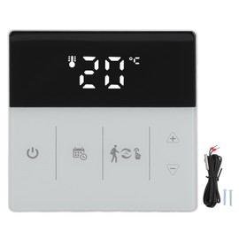WIFI Thermostat Digital Touch Screen Phone APP Voice Control Smart Thermostat for Home Hotel 90 to 240V