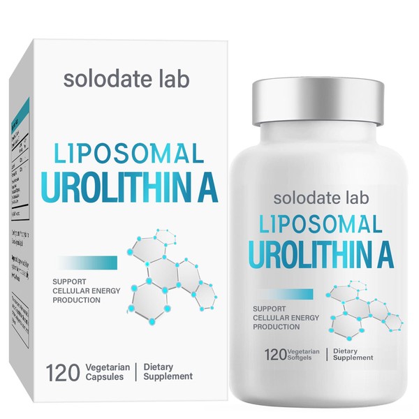 solodate lab Urolithin A Supplement, Cellular Renewal and Mitochondrial Support