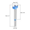 Sourcingmap Forstner Drill Bits 20mm, Tungsten Carbide Wood Hole Saw