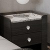 LD-YUNJIA 6 Pcs Seashell Cabinet Knobs,Single Hole Metal Knob for