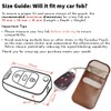 RFID Signal Blocker Faraday Pouch for Car Keys, Premium PU