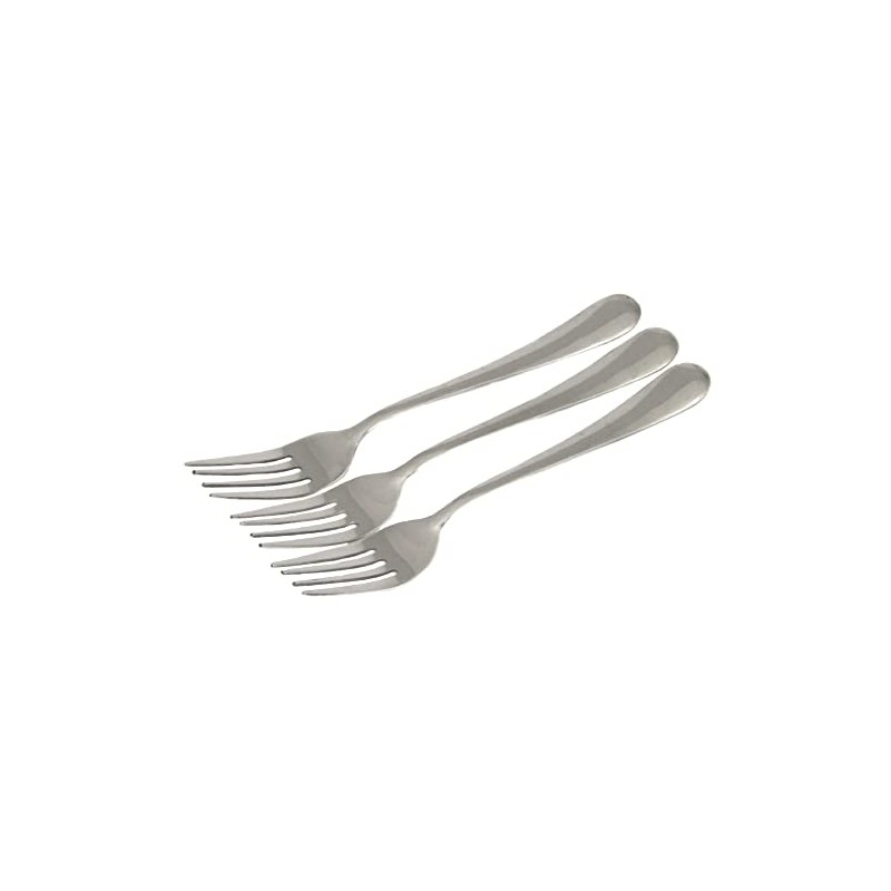 Chef Craft Heavy Duty Dinner Fork Set, 7.5 inches in