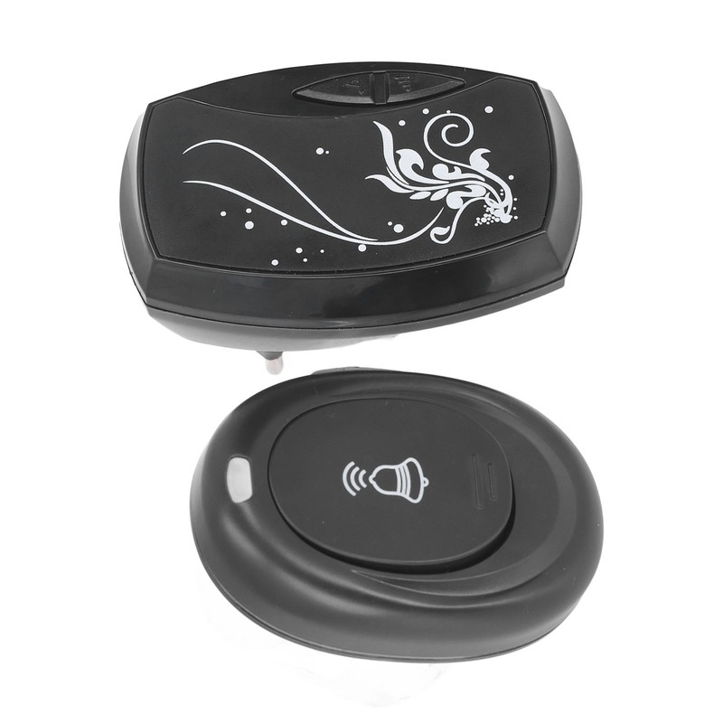 Wireless Doorbell with LED Flash Light Remote Control Music Doorbell