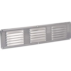 Air Vent Undereave Vent 16" X 4" 28 Sq. In. Net Free Area 15" X 3" Opening Aluminum