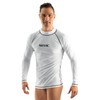 SEAC Men's Rash Guard T White, Long Sleeve, Sun Protection