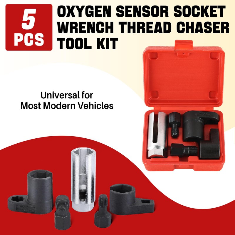 DASBET 5PCS O2 Oxygen Sensor Socket | Automotive O2 Sensor