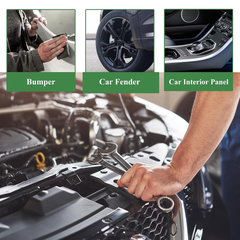 50 Pcs Car Door Panel Clips Plastic Rivet Clips with