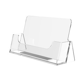 Marketing Holders 5 Pack Business Card Holder Desktop Display for 3.5" x 2" Appointment Reminder and Contact Cards at Medical and Dental Offices Lightweight Clear Acrylic Take A Card Display
