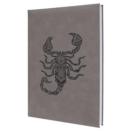 Intricate Scorpion Notebook Detailed Design Perfect for Collectors and Enthusiasts of Exotic Patterns