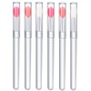 6Pcs Silicone Lip Brush Lipstick Lip Gloss Brushes Applicator Makeup