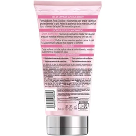 L'Oréal Paris Gel de Limpieza Anti-Manchas Glycolic Bright con Ácido Glicólico y Niacinamida para todo tipo de manchas (150 ml).