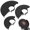 3 Pcs Angle Grinder Wheel Guards, Metal Wheel Guard for