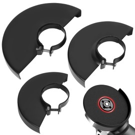 3 Pcs Angle Grinder Wheel Guards, Metal Wheel Guard for 150 125 115 Angle Grinder Safety Cover Protector Covers, 43 mm Inner Hole