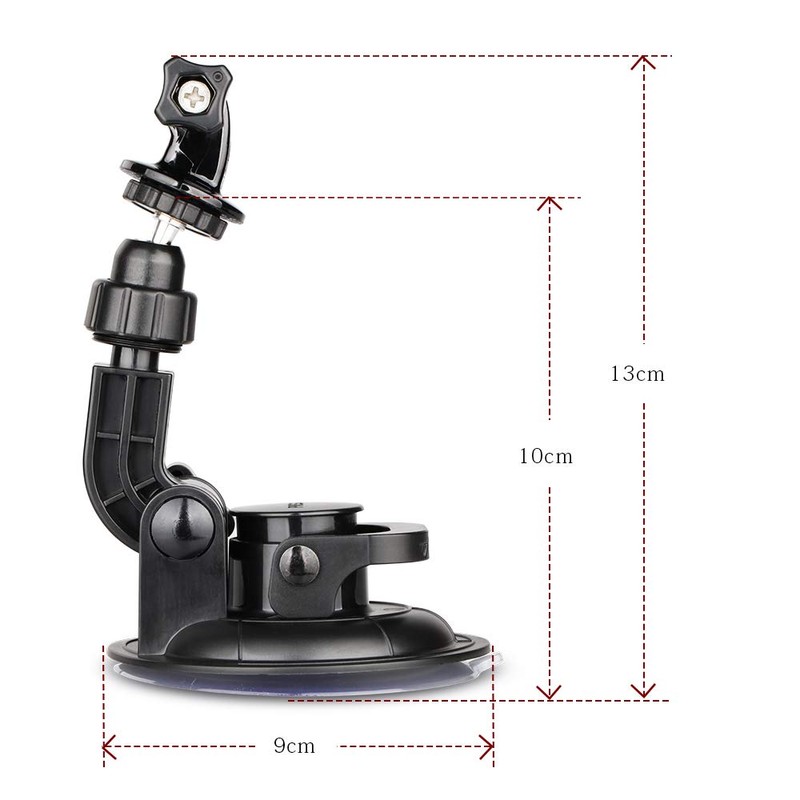 HSU Suction Cup Mount Compatible with GoPro and DJI Osmo