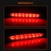 ADIIL Clear Lens Bright Red 8-LED 3rd Brake Stop Tail