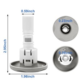 showingo Spa Hot Tub Jets Replacements 2" Cluster Storm Jet Directional 212-1549 Diffuser 218-51405 Spa Jets Replacement 5 Pieces