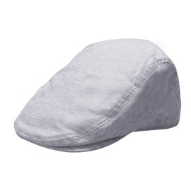 Dockers Men's Ivy Newsboy Hat, Gray, Small-Medium