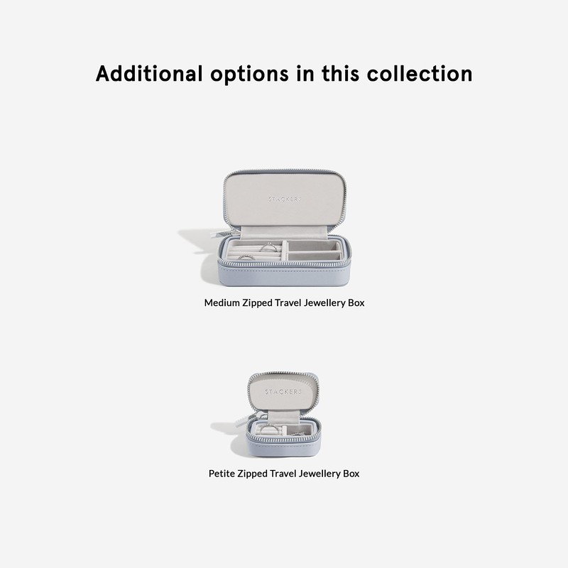 Stackers Medium Lavender Travel Jewellery Box