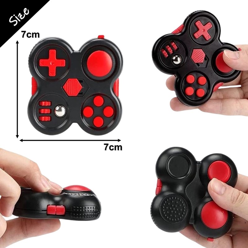 Leiasnow Fidget Pad Stress Reliever Toy Button Anxiety Quit Smoking