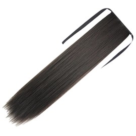 OHPHCALL Long Straight Hair Topper Wig Hair Topper for Women Ponytail Extensions Ponytail Wig