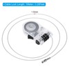 PATIKIL 3.28 Feet Retractable Cable Lock, 3 Digit Steel Cable