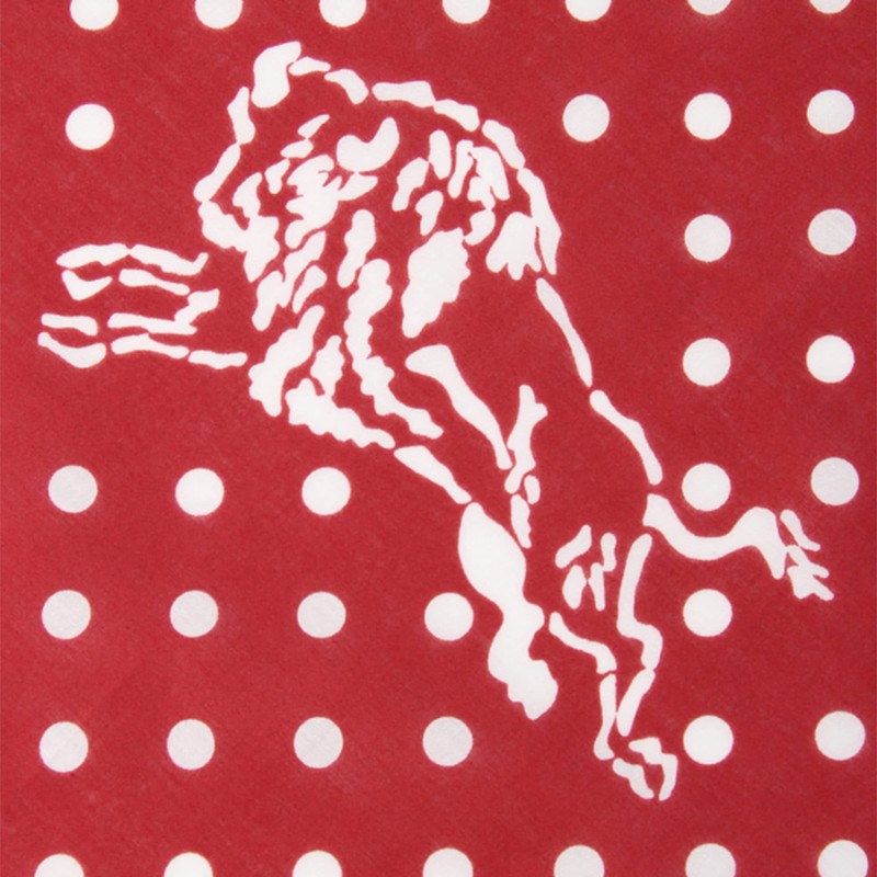 IL BISONTE Bandana Handkerchief, Women's, Men's, Unisex, beige
