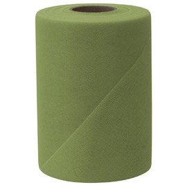 Falk Fabrics Tulle Spool, 6-Inch by 100-Yard, Olive