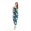 Matchable Family Hawaiian Luau Sweetheart Maxi Dress, Orchid Breeze Navy,
