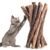 JSKWIKE 30 Pieces Catnip Sticks Catnip Toy Matatabi Cats Chewing