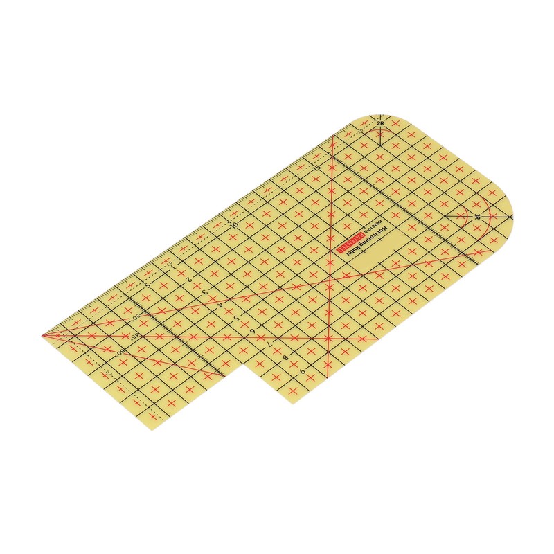 Hot Hem Ruler High Temperature Resistance Hot Ironing Measuring Tool