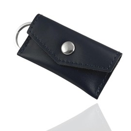 [Capitana] Ultra Small Genuine Leather Coin Purse, Coin Purse, Key Holder, Atte-S, Holds 6 500 Yen Coins, Black