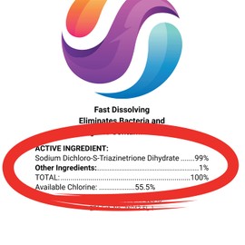 Spa Depot DiChlor Hot Tub Sanitizing Shock, Best Choice Chlorine Granules, 2 lb. each (2-Pack)